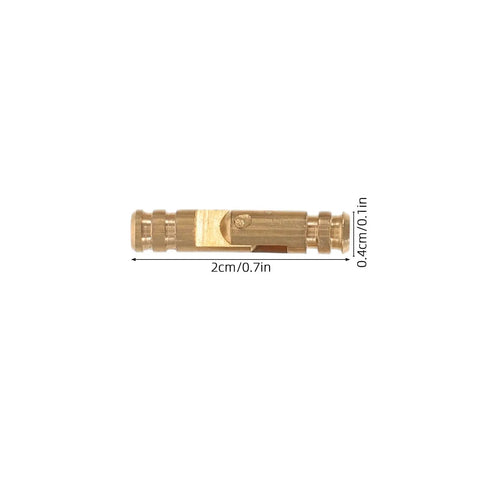Brass Barrel Hinges For Jewelry Boxes With Silent Opening And Hidden Design, Stable Support, Slick Concealed Hardware measured 2cm x 0.4cm