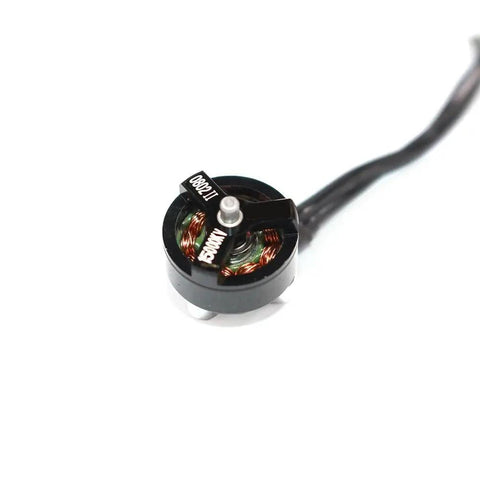 15000KV Brushless Motor Compatible With Tinyhawk III TH0802 II for RC FPV racing drone, side view showing wiring and rotor details