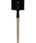 Spetsnaz Tactical Camp Shovel Heavy Duty Entrenching Tool with hardwood handle, ideal for camping and survival outdoors.