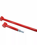 Adjustable Rear Panhard Track Bar With Polyurethane Bushings For 2000-2009 Chevy Suburban Tahoe Yukon Avalanche Escalade And H2; red steel tube