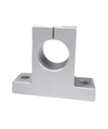 No-Fuss Universal Linear Rod Rail Shaft Support Bearing Frame for 8-60 mm shafts with aluminum build and easy clamp mount