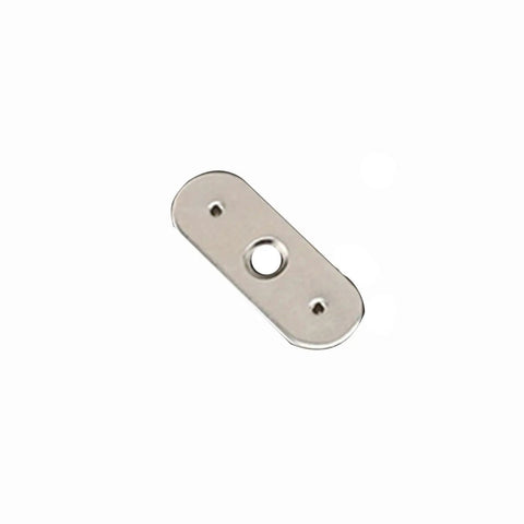 Metal component from Door Catch Set Pack Of 4 No Brainer Push Open Touch Latch With Soft Close Strong Spring Loaded Closure visible in detail.