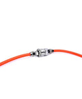 High Pressure Flexible Air Hose Compressor Straight Tube Pipe 8mm By 5mm Black 15 Meters Tough As Nails Design With Smooth Airflow connector detail.