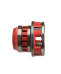 Ridgid 37550 Hand Threader Die Head For Model 12R right hand 2 inch NPT pipe threading tool side view, durable stainless steel.