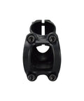 Front view of 31.8mm MTB Stem 35 Degree Aluminum 6061 T6, showcasing bolt pattern, for mountain, road, BMX bikes