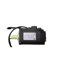 CHUNYE servo motor MS1H4-40B30CB-T331R-S, black housing with yellow output shaft, side view