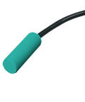 Inductive Proximity Switch Sensor, cylindrical shape with cable, durable finish, ideal for industrial machinery and automation.