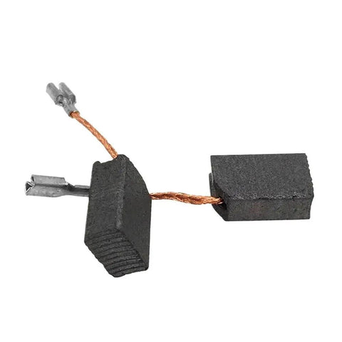 Heavy Duty Carbon Brush Replacement Kit For Corded Drills Planers And Cutters Fits Electric Hammer Tools 15mm X 10mm X 6mm Dual Pack black carbon brushes with copper wiring