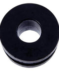 Electrical Grade Rubber Grommet, Outside Diameter 15/16 Inch, Inner Diameter 3/8 Inch, Wall Thickness 9/16 Inch, durable black component