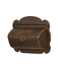 Hummingbird Horizontal Wall Mount Mailbox Copper Aluminum Outdoor Letter Box With Rust Free Finish Brass Hardware