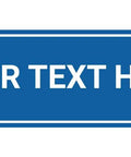 Custom Plastic Wall And Door Sign Personalized Text For Home Office Business And Property Use No Fuss Easy To Install