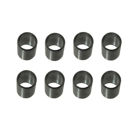 Eight metal 8x14 mm cylinder dowel pins for 125cc to 160cc dirt bikes and GY6 50cc scooters displayed in two rows
