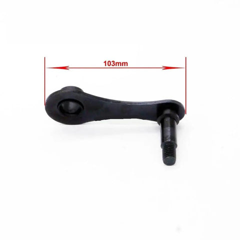 Solid Steel Chain Tensioner Pull Guide Roller With Tough Spring And Polyurethane Slider For Dirt Pit Moto ATV Quad Scooter To Stop Loose Chains, 103mm