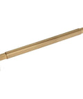Cumberland Pull 8 13 16 Inch Center To Center Cabinet Hardware Honey Bronze Finish, metal drawer handle, clean design