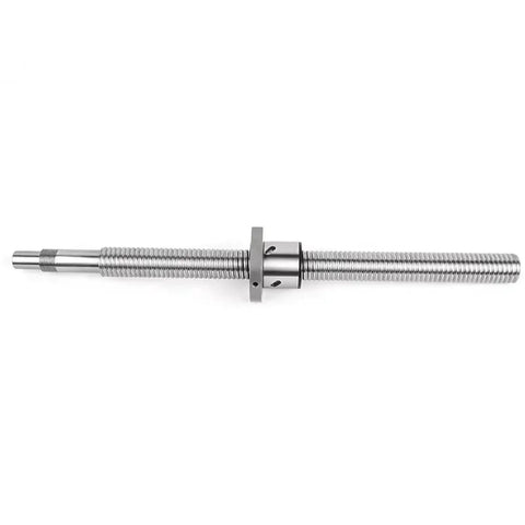 Rock Solid Cold Rolling Ball Screw RM4010 Ball Nut End Machined For CNC Low Friction Linear Motion With Minimal Backlash C5 Tolerance