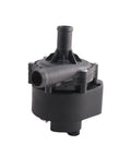 High Flow Auto Electrical Water Pump 106747300H Direct Swap Replacement For Model S Cooling Assembly, black plastic body, side view.