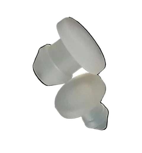 Grab This Super Cool Transparent Silicone Rubber Washer Assortment Featuring Snap-On Hole Plugs And T Type End Caps To Seal Gaps Perfectly For Any Epic DIY Hack Or Home Repair Job Without Missing A Beat Or Suffering Annoying Leaks. transparent silicone plug assortment