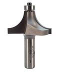 One Half Inch Shank Roundover Bit With Three Quarter Inch Radius Two Inch Diameter One Inch Cutting Length For Woodworking Edges Carbide Tipped Pro Grade Built Tough For Smooth Creamy Edge Finishes