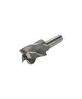 End mill, 1.5 in dia, 0.8 in straight shank, 4-flute metal cutter
