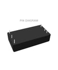 Pin diagram of the Pro Level Switching Power Supply Module For Electric Vehicle Charging 30W Dc To Dc Converter.