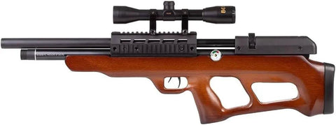 Beefy 22 Cal PCP Air Rifle With 3500 PSI Tank Includes 4x32 Scope And 10 Round Magazine Multi Color Finish For Target Practice And Backyard Plinking Built Tough For Real Use