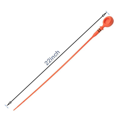 Engine Oil Dipstick Level Indicator For Honda Civic 2006-2015 And HR-V 2016-2022, 22-inch length, easy-to-read markings visible.