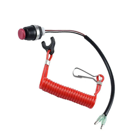 Beefed-Up Kill Switch Lanyard For Outboard Engines And Boats Waterproof Safety Stop Switch To Cut Power In Emergencies Replacement Ignition Kill Switch Cable Ideal Boat Safety Accessory