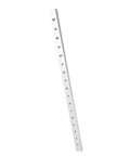 Sturdy Aluminum Alloy T-Slot Miter Track Jig For Woodworking Pros 450MM length with precision holes for secure adjustments.