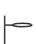 Premium Metal Pour Over Coffee Stand Portable Drip Rack Real Deal Handheld Brew Holder Goes Hard For Your Daily Grind Or Local Cafe Setup Secure Mount, black metal frame with funnel holder.