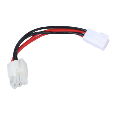 Plug And Play 4 Pin To 6 Pin Shortwave Radio Power Cord Adapter Cable for outdoor communications and amateur radio enthusiasts.