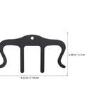 Three Pack M Shaped Metal Music Page Holder Clips For Sheet Music Black Durable Piano Book Clips 4.32 in x 2.48 in