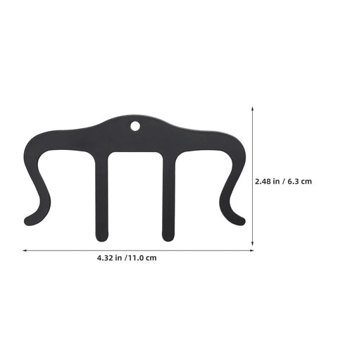 3 Pack Black Metal Curved Sheet Music Holder Clips For Piano Pages And Books Durable Piano Page Clips Must Have Versatile Music Book Clips That Double As Bookmarks Strong Metal Page Holders For Practice Reading And Studio Sessions, 4.32 x 2.48 in