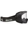 Odyssey II Wildland Fire Goggles With Anti Fog And Anti Scratch Eye Protection showing side view with black FR strap.