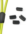 Bike Cable Housing Guide Clips Pack of 4mm and 5mm Housing, Perfect for Brakes and Shifters, lightweight black plastic clips