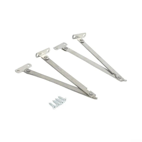 Rock Solid Stainless Steel Cabinet Door Lift Support Hinges with screws