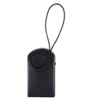 Ultra Loud 120dB Door Sensor Alarm For Home, Travel And Hotels, Touch, Vibration And Magnet Detection For Kids Safety, Luggage, Backpack, And Security, Instant Alerts When Door Opens black portable unit