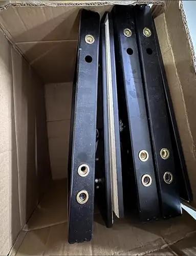 Rock Solid Heavy Lifting Hidden Access Panel Kit With Concealed Sturdy Hinges For Tile Marble And Stone Walls in a box.
