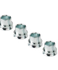 Four Pack Three Quarter To Five Eighth Inch Misalignment Spacer Heims Rod End Bearings for precise control arm adjustment.