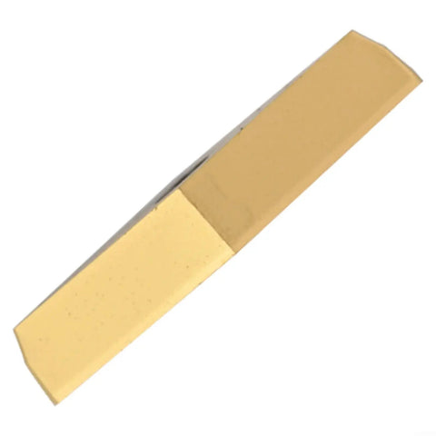 Side view of a carbide turning insert for steel and stainless, part of a Ten Pack Carbide Turning Inserts For Steel And Stainless Works.