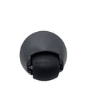 Close-up of front omni-directional caster wheel for Roborock vacuums, black, 1 piece