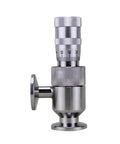 Stainless Steel Fine Tuning Needle Valve With Internal Thread Vacuum Micro Adjustment Valve with scale precision dial and leak minimizing design