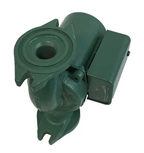 Badass Cast Iron Circulating Pump With Durable Bronze Cartridge Built To Outlast The Competition Smooth Whisper Quiet Operation High Capacity Output No Drama Easy Swap For Zero Zero Seven F Five top view.