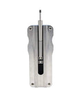 Portable Surface Roughness Tester For QA With Ra 0.005-16.000 Um And Rz 0.02-160.00 Um, Measures Rq Rt Rp Rv Rx, 128x64 OLED Display, 100 Data Storage, ISO DIN ANSI JIS Compatible, Real-Time Clock, 0.001 Accuracy, metal probe