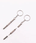 12 Pack Eyeglass Screwdriver Keychain Set Mini 3 In 1 Flat Phillips Hex Drivers Pocket Size for Eyeglasses Repair Tools