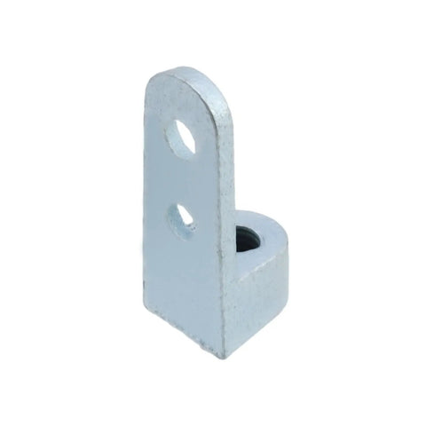 Rock Solid 10 Pack Of Heavy Duty Beam Clamps Made From Premium Malleable Ductile Iron With Rust Free Zinc Plating And 250 Pound Load Capacity For Secure Rigging And Scaffolding Jobs That Need Reliable 3/8 Inch Threaded Connectors, side view