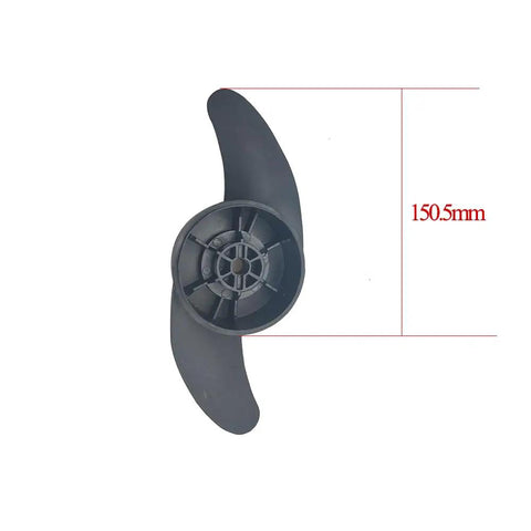Beefy 2 Blade Trolling Motor Propeller With Mounting Kit, Includes Screw Cap, Washer, Pin And Spanner For Easy Assembly, High Strength Nylon, Weed Guard Design, Delivers Smooth Thrust On 32, 36, 40, 46 Lb Motors