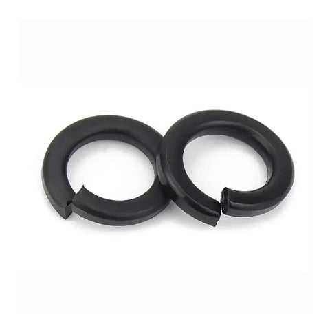 Black Stainless Steel Spring Lock Washers Split Lock Washers M1.6 Through M20 Pack Of 2 To 50 Pieces Built Tough Heavy Duty Corrosion Resistant