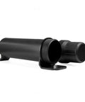 Rugged Off Road Motorcycle Tool Tube Waterproof Storage Box Universal Cap Holder with open cap showcasing interior details