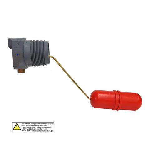 Air Volume Control For Deep Wells Automatic Water Tank Pressure Valve with red float, durable brass internal parts, corrosion resistant housing