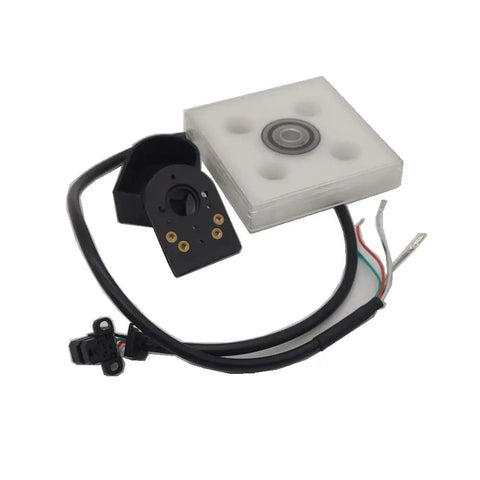 Two Phase AB Incremental Rotary Encoder Kit With 30mm Disk And 6mm Shaft Side Cable Voltage Output 1000PPR 3 Piece Set